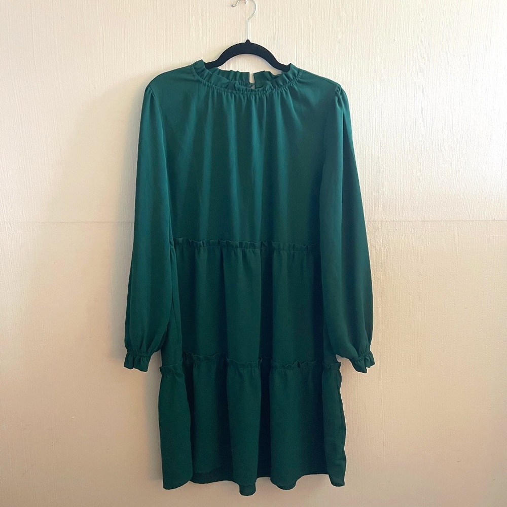 LuLaRoe Green Dress Size M
